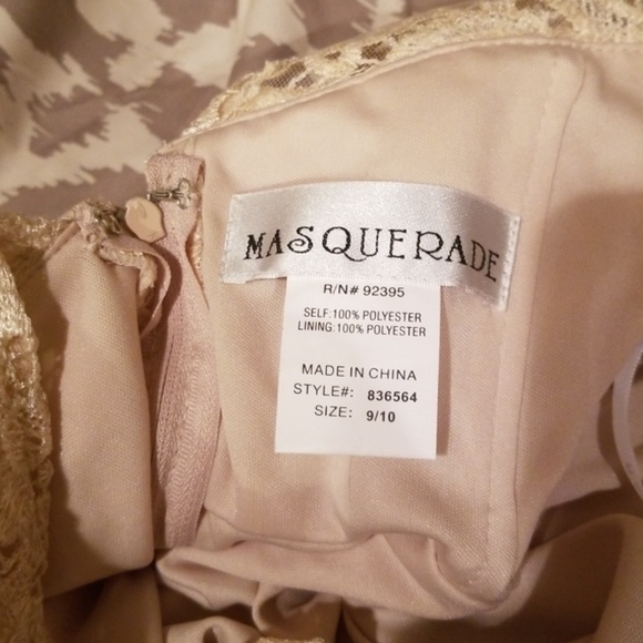 Lace&Chiffon Cocktail Dress - Picture 6 of 7